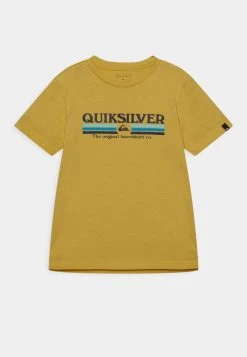 Hot Sale 🛒 Quiksilver LINED UP - Print T-shirt - Rattan ❤️