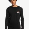 Cheapest 🤩 Quiksilver OMNI - Long Sleeved Top - Black 🎁 -Quiksilver shop d2e474b0323f4898ac97aef40dfd4c01