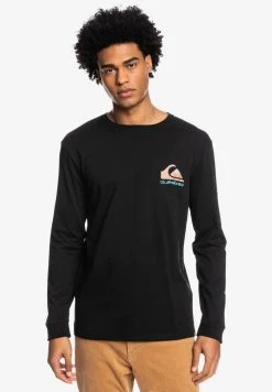 Cheapest 🤩 Quiksilver OMNI - Long Sleeved Top - Black 🎁