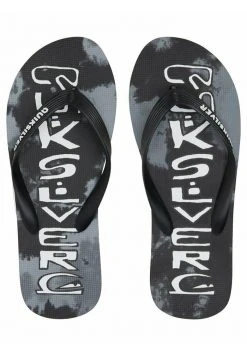 Best Sale ⭐ Quiksilver MOLOKAI ACID DROP - T-bar 🩴 Sandals - Black 🧨 -Quiksilver shop d56341d9c5b94934bdb6212b346aa1df