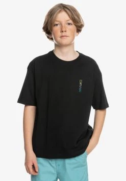Buy 👍 Quiksilver RADICAL TIMES - Print T-shirt - Black ❤️ -Quiksilver shop d98573d617ab4c2ca82943739500c9f6