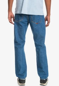 Wholesale ⌛ Quiksilver BAGGY NINETIES WASH - Straight Leg 👖 Jeans - Ashley Blue 😀 -Quiksilver shop da0837b1ee8d40b8a74ffa7b513b9e41