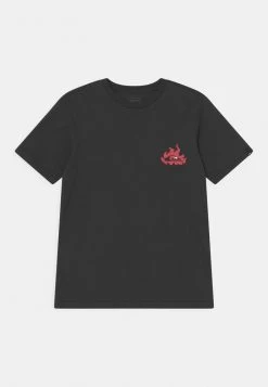Discount ⌛ Quiksilver HELLS YEAH SS YTH - Print T-shirt - Black 🤩