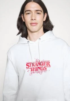 Cheapest 🌟 Quiksilver STRANGER THINGS OFFICIAL LOGO - Hoodie - White 💯 -Quiksilver shop da96ec991749498aa39ee466489dbe7c