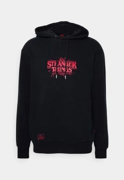 Hot Sale 🤩 Quiksilver STRANGER THINGS OFFICIAL LOGO - Hoodie - Black ✔️ -Quiksilver shop dda2dec9631e47318c53633d1be28ed9