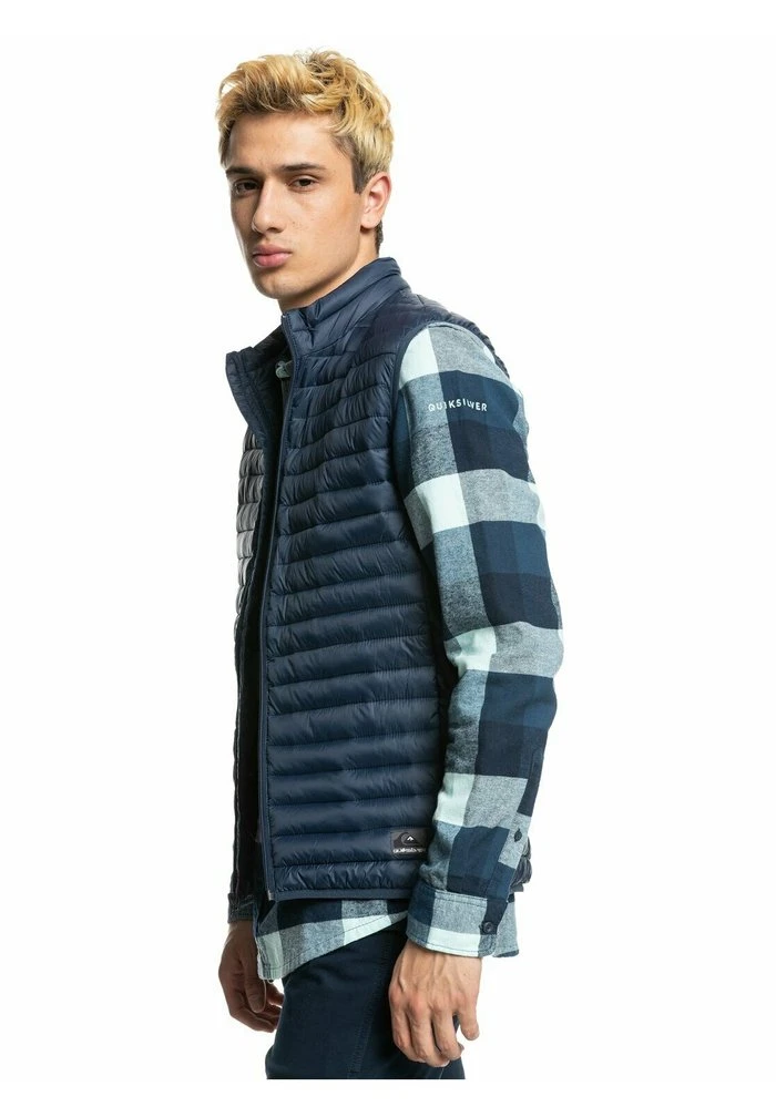 New π₯° Quiksilver SCALY - Waistcoat - Navy βοΈ 5 New π₯° Quiksilver SCALY - Waistcoat - Navy βοΈ - Image 3