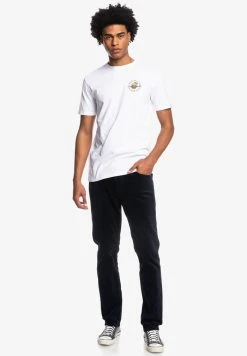 Coupon 🌟 Quiksilver OUTTA ROAD SS - Print T-shirt - White 👏 -Quiksilver shop dfd326770ebc420ea9f7c0512a8c86c8