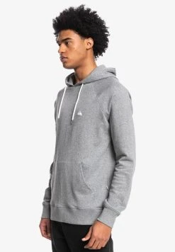 Outlet 😍 Quiksilver ESSENTIALS RAGLAN - Hoodie - Light Grey Heather ⌛ -Quiksilver shop e0d3ef1bdf7140c78bef74342fd5f5fb