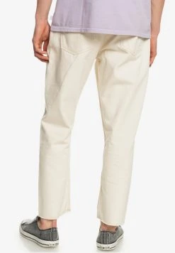 Cheap 🌟 Quiksilver Trousers - Antique White 🔔 -Quiksilver shop e1a9fa421ff240d3886538a74330f52f