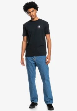 Outlet 🧨 Quiksilver OUTTA ROAD SS - Print T-shirt - Black 🤩 -Quiksilver shop e2f8ac80a1ed455f9d1efe737651a416