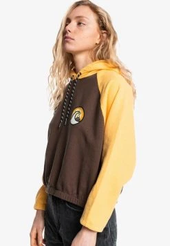 Cheap ⌛ Quiksilver PRAY FOR WAVE - Hoodie - Teak 🥰 -Quiksilver shop e332d46d2369403c9023e892204570dc