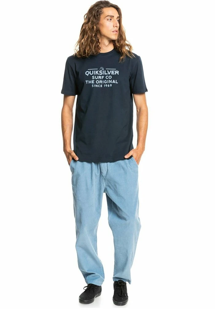 Best Pirce 𧨠Quiksilver FEEDING LINE MANCHES COURTES - Print T-shirt - Navy Blazer π 4 Best Pirce 𧨠Quiksilver FEEDING LINE MANCHES COURTES - Print T-shirt - Navy Blazer π - Image 2
