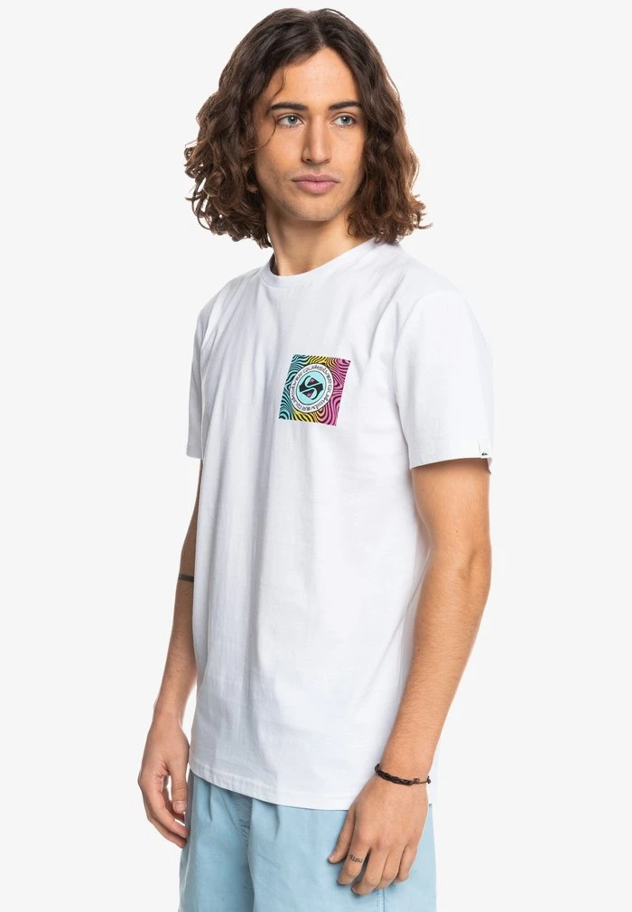 Brand new β Quiksilver SHADOW GROOVE - Print T-shirt - White π 6 Brand new β Quiksilver SHADOW GROOVE - Print T-shirt - White π - Image 4