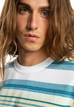 Coupon 💯 Quiksilver TRANSAT - Print T-shirt - White ✨ -Quiksilver shop e5288e443276465abe11fff62ef825e2