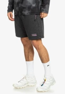 Coupon ⌛ Quiksilver Shorts - Black Heather 💯 -Quiksilver shop e6ce76ef04ef4c7687a31a9f5c6d5eda