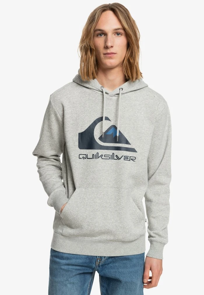 Best Pirce π Quiksilver BIG LOGO - Hoodie - Athletic Heather π 3 Best Pirce π Quiksilver BIG LOGO - Hoodie - Athletic Heather π