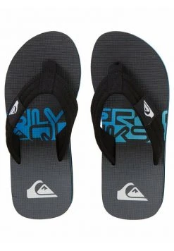 Best Pirce 🎁 Quiksilver MOLOKAI LAYBACK - T-bar 🩴 Sandals - Black ✨ -Quiksilver shop e86720d4de9742f1ac2806c4e7d68511
