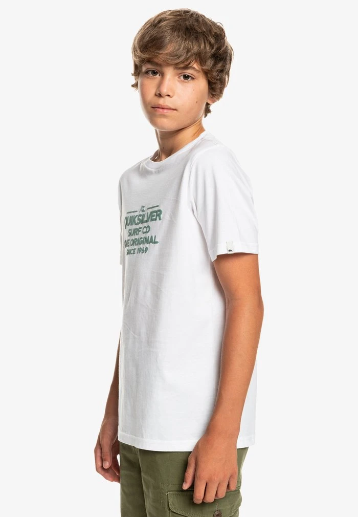 Outlet π₯ Quiksilver FEEDING LINE - Print T-shirt - White 𧨠7 Outlet π₯ Quiksilver FEEDING LINE - Print T-shirt - White 𧨠- Image 5