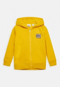 Cheap ⭐ Quiksilver BOXED LOGO - Zip-up Sweatshirt - Golden Rod 🎉