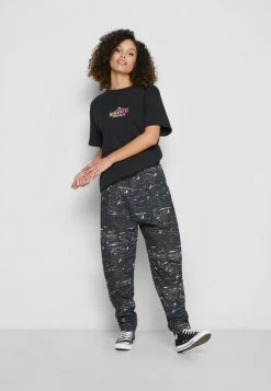 Wholesale 🤩 Quiksilver STRANGER THINGS THE ARGYLE PANT 2.0 - Trousers - Upside Down Static Black 🎁