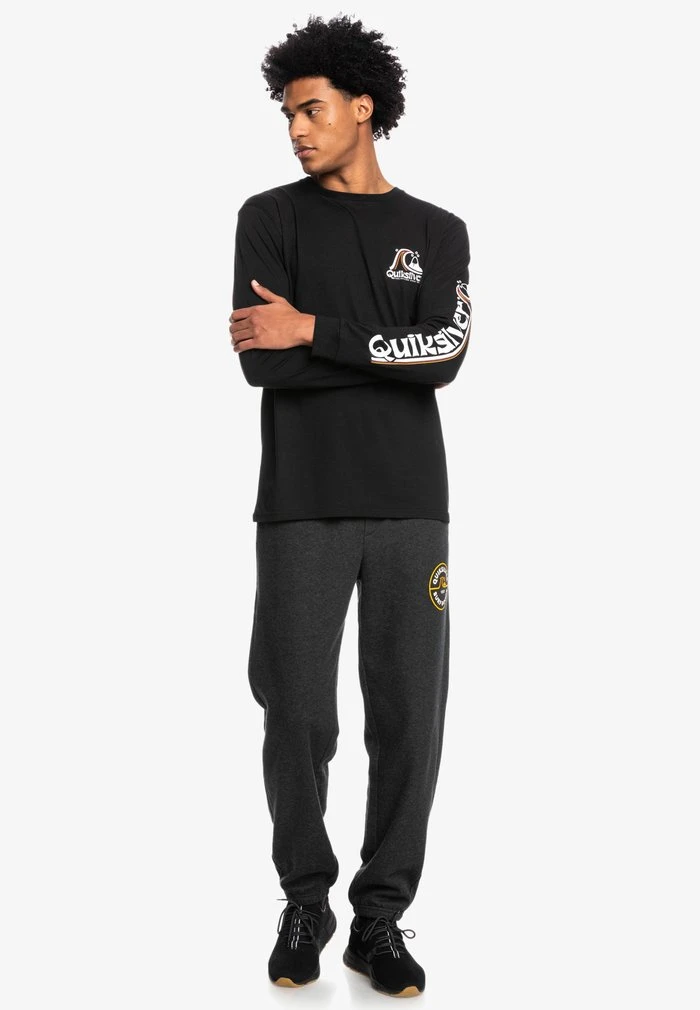 Hot Sale π₯° Quiksilver ROLLING CIRCLE LS - Long Sleeved Top - Black π 4 Hot Sale π₯° Quiksilver ROLLING CIRCLE LS - Long Sleeved Top - Black π - Image 2
