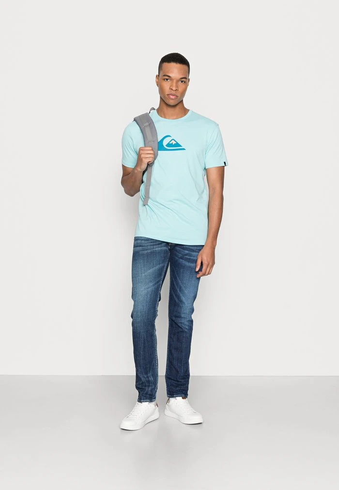 Budget π€© Quiksilver COMP LOGO - Print T-shirt - Blue β 4 Budget π€© Quiksilver COMP LOGO - Print T-shirt - Blue β - Image 2