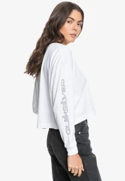 Buy 🌟 Quiksilver Long Sleeved Top - White ✨ -Quiksilver shop ec4af9d9e4e742939888666a942b0113