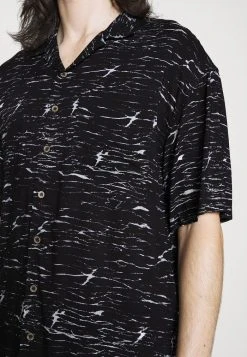 Buy ⌛ Quiksilver STRANGER THINGS VEINSCOSE 👚 SHIRT - 👚 SHIRT - Black 🤩 -Quiksilver shop ece956d750e34d2586db5805b4fd2df0