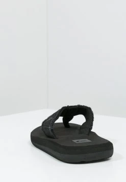 Budget 🎉 Quiksilver MONKEY ABYSS YT - T-bar 🩴 Sandals - Black/brown 💯 -Quiksilver shop f43b4399acc245a28e7cfa048e39d801