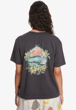 Promo β¨ Quiksilver Print T-shirt - Tarmac π