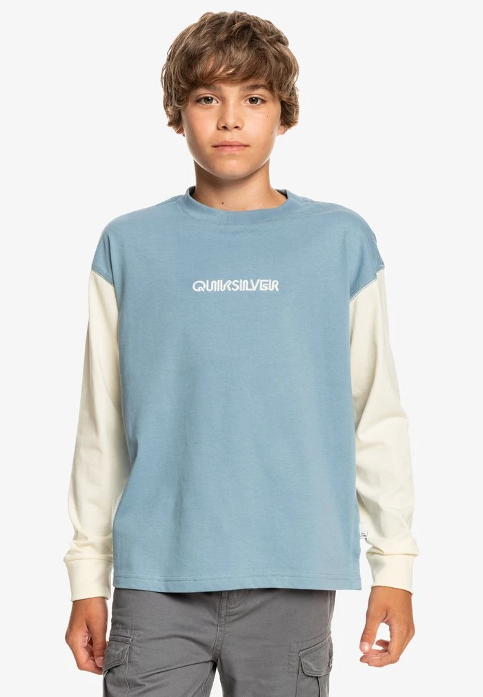 Best Pirce π€© Quiksilver Long Sleeved Top - Faded Denim π 4 Best Pirce π€© Quiksilver Long Sleeved Top - Faded Denim π - Image 2