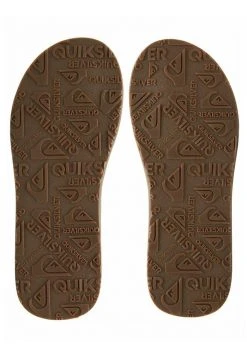 Top 10 🎉 Quiksilver CARVER - T-bar 🩴 Sandals - Beige 👍 -Quiksilver shop f664d257356e480896c191d76579c81c