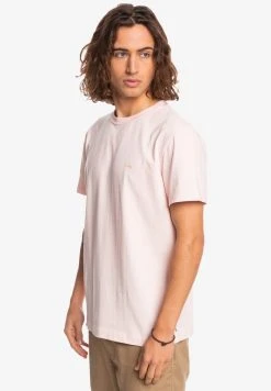 Wholesale 😉 Quiksilver ESSENTIALS - Basic T-shirt - Veiled Pink ⌛ -Quiksilver shop f6983b594f6d4981a0e8b22b82d13ce1