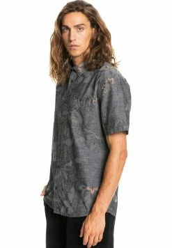 Deals 🤩 Quiksilver GROVELER - 👕 Shirt - Grey 🎁 -Quiksilver shop f779b527daf04653a2c089c47a0bf680