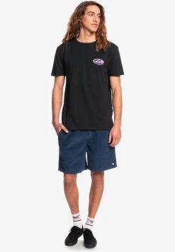 Brand new 🌟 Quiksilver Print T-shirt - Black ⭐ -Quiksilver shop f7c6445ae25348f0bfb095cf050e2d0e