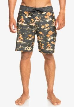 Hot Sale 😉 Quiksilver HEMPSTRETCH - Swimming Shorts - Black ✨ -Quiksilver shop f845f74538f94ae7888d58fbbdd7498b