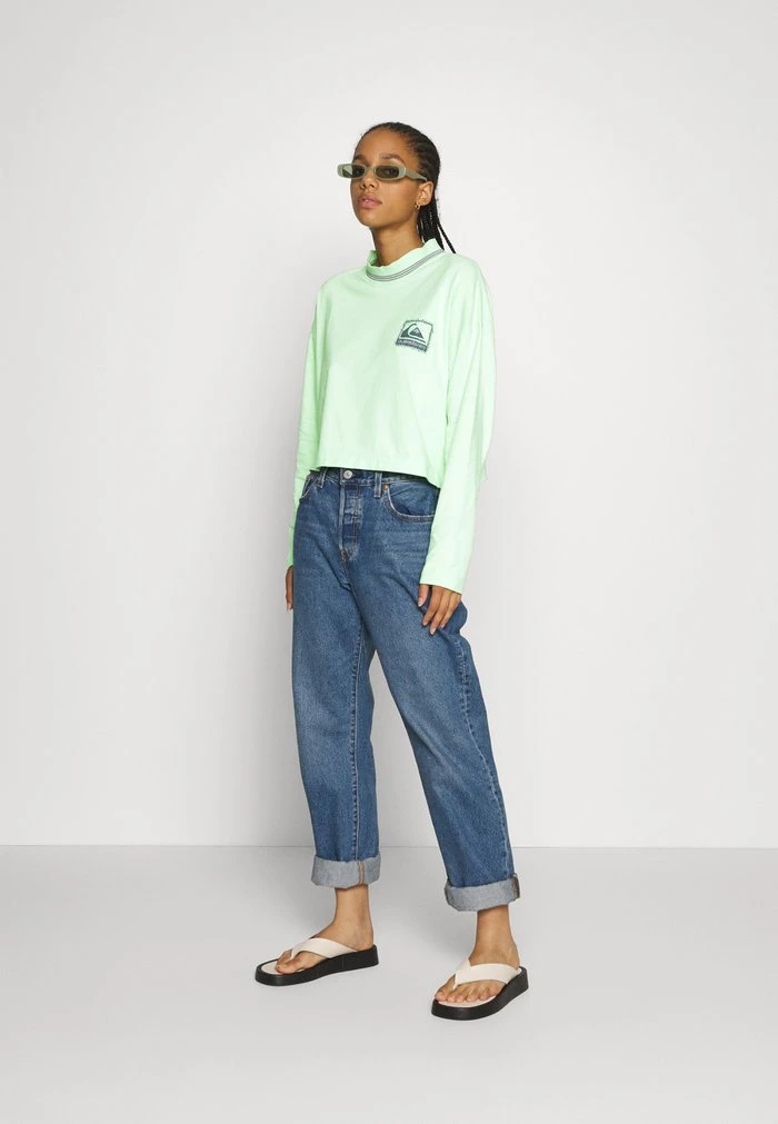 Wholesale π Quiksilver CROP - Long Sleeved Top - Spearmint π€© 4 Wholesale π Quiksilver CROP - Long Sleeved Top - Spearmint π€© - Image 2