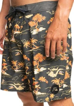 Hot Sale 😉 Quiksilver HEMPSTRETCH - Swimming Shorts - Black ✨ -Quiksilver shop f8ed3bd083e0426a859d2f38f88b798f