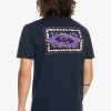 Discount 😍 Quiksilver ECHOES IN TIME SS - Print T-shirt - Navy Blazer 🎉 -Quiksilver shop fb6cd29de0514cacbf6d39b9e9563510