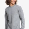 Best Sale 😍 Quiksilver Sweatshirt - Light Grey Heather ⭐