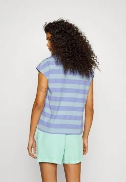 Best Pirce ⌛ Quiksilver STRANGER THINGS LENORA STRIPPED TEE - Print T-shirt - Purple 🧨 -Quiksilver shop fe88b85557994e2aa812372ccd412394