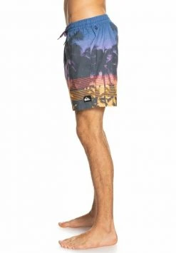 Best Pirce 🧨 Quiksilver Swimming Shorts - Deep Sea Coral 👏 -Quiksilver shop ffc6dd052bd54e378407ca407ff45e56